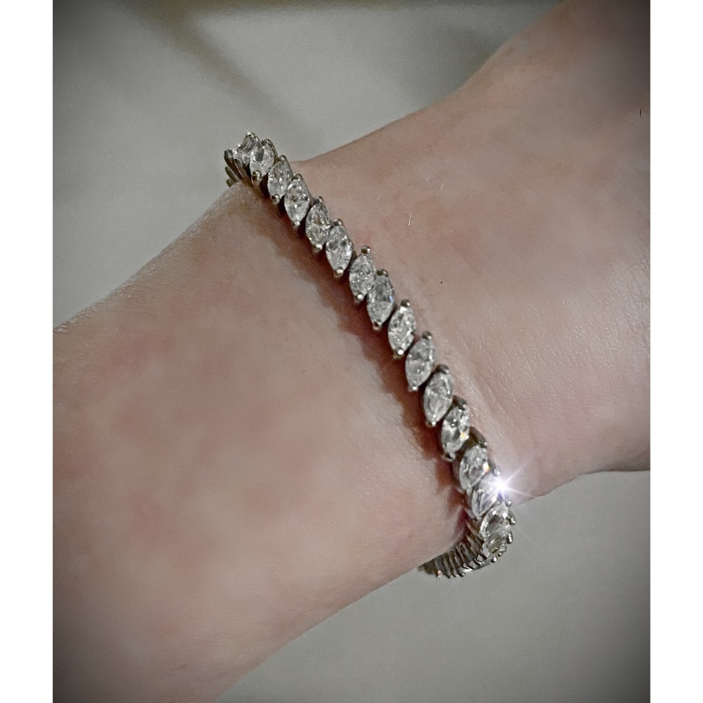 Silver Tennis Bracelet